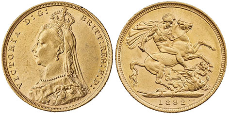 gold lira Victoria
